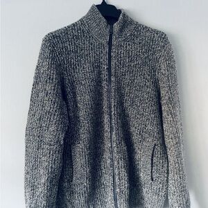The Mens Store Bloomingdale’s Knitted Zip Up Sweater